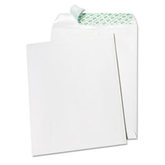 Quality Park™ Tech-No-Tear Catalog Envelope, #10 1/2, Cheese Blade Flap, Self-Adhesive Closure, 9 x 12, White, 100/Box