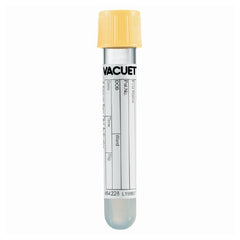 Greiner Bio-One VACUETTE® Z Serum Sep Clot Activator Venous Blood Collection Tube Serum Tube Clot Activator / Separator Gel Additive 13 X 75 mm 4 mL Gold Pull Cap Polyethylene Terephthalate (PET) Tube