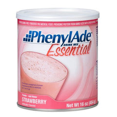 Nutricia North America PKU Oral Supplement PhenylAde® Essential Strawberry Flavor 1 lb. Can Powder