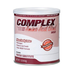 Nutricia North America MSUD Oral Supplement Complex® Amino Acid Blend MSD Unflavored 1 lb. Can Powder