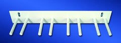 Wolf X-Ray Apron Rack Wall Mount 4 Hooks White