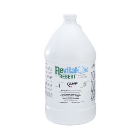 Steris Hydrogen Peroxide High-Level Disinfectant Revital-Ox® RESERT® RTU Liquid 4 Liter Container Max 21 Day Reuse - M-788959-2727 - Case of 4
