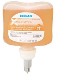 Ecolab Surgical Scrub Scrub-Stat™ 1200 mL Bottle 2% Strength CHG (Chlorhexidine Gluconate) NonSterile