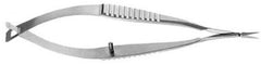 V. Mueller Capsulotomy Scissors V. Mueller® Vannas 3-3/8 Inch Length Surgical Grade Stainless Steel NonSterile Thumb Handle with Spring Straight Sharp Tip / Sharp Tip - M-793442-4021 - Each