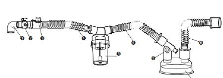 Respironics Passive Circuit Adult Disposable