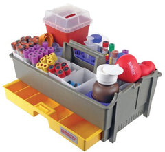 United Products & Instruments Phlebotomy Tray Flexi-Phleb™ 5 Accessory Bins, 9 W X 6 D X 14 H Inch
