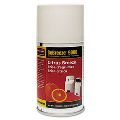 Rubbermaid® Commercial Fragrance Aerosolister, Citrus Breeze, 5.3 oz Aerosol. 4/Carton