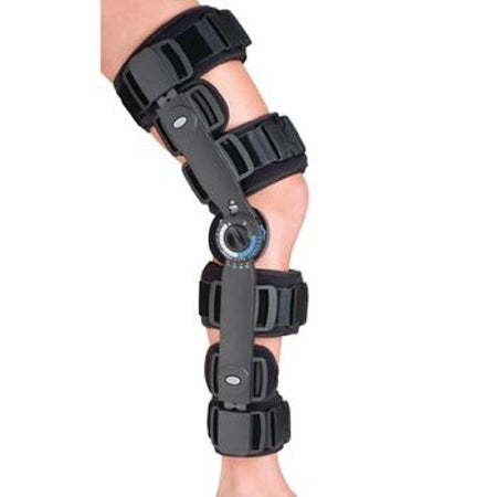 Patterson Medical Supply Knee Brace Rolyan® Defender Regular Buckle Closure Up to 27 Inch Circumference Left or Right Knee