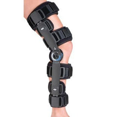 Patterson Medical Supply Knee Brace Rolyan® Defender Regular Buckle Closure Up to 27 Inch Circumference Left or Right Knee