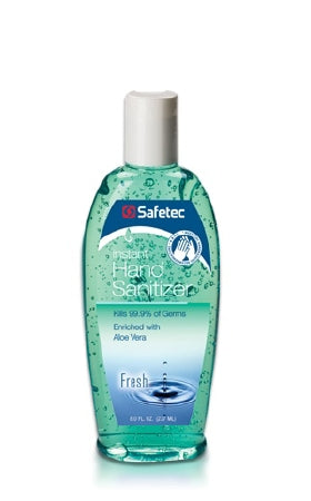 Safetec of America Hand Sanitizer Safetec® 8 oz. Ethyl Alcohol Gel Bottle