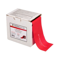 Performance Health Exercise Resistance Band Thera-Band® Red 4 Inch X 50 Yard Medium Resistance