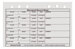 SPS Medical Supply Sterilization Record Sheet EO Gas