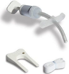 Smiths Medical Tracheostomy Tube Bivona® FlexTend™ Plus Straight Neck Flange Size 5 Uncuffed