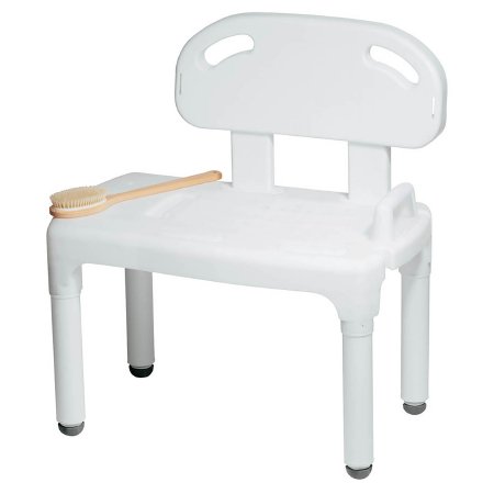 Apex-Carex Healthcare Carex® Bath Transfer Bench Without Arms 17-1/2 to 22-1/2 Inch Seat Height 400 lbs. Weight Capacity