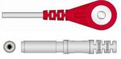 Sage Services Group ECG Leadset Sage Services DIN 1-Lead, Red, Snap, Unshielded, 0.9m