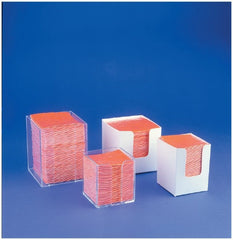 Fisher Scientific Holder 3.5 X 3.5 X 9.25 Inch, Clear For 3 X 3 Inch BloodBloc Biohazard Wipes