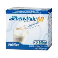 Nutricia North America PKU Oral Supplement PhenylAde® 60 Unflavored 16.7 Gram Pouch Powder