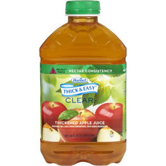 Hormel Food Sales Thickened Beverage Thick & Easy® 46 oz. Bottle Apple Juice Flavor Ready to Use Nectar Consistency