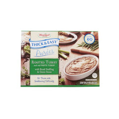 Hormel Food Sales Puree Thick & Easy® Purees 7 oz. Tray Turkey with Stuffing / Green Beans Flavor Ready to Use Puree Consistency