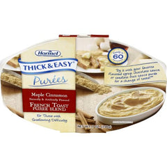 Hormel Food Sales Puree Thick & Easy® Purees 7 oz. Tray Maple Cinnamon French Toast Flavor Ready to Use Puree Consistency