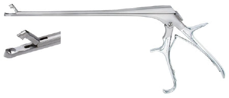 Miltex Biopsy Forceps Miltex® Burke 7-3/4 Inch Length OR Grade German Stainless Steel NonSterile w/Lock Pistol Grip Handle with Spring Straight 3 X 5 mm Oval Bite with Single Tooth Jaws - M-797263-2031 - Each