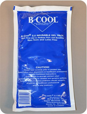 Bird & Cronin Cold Pack B-Cool® 2.0 General Purpose One Size Fits Most 5-1/2 X 11 Inch Vinyl / Gel Reusable