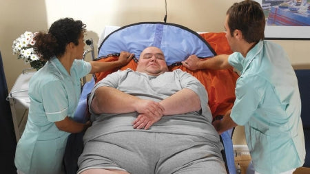 Arjo Inc Transfer Sheet Maxi Slide™ Blue 43 x 78-3/4 Inch 8 Handles