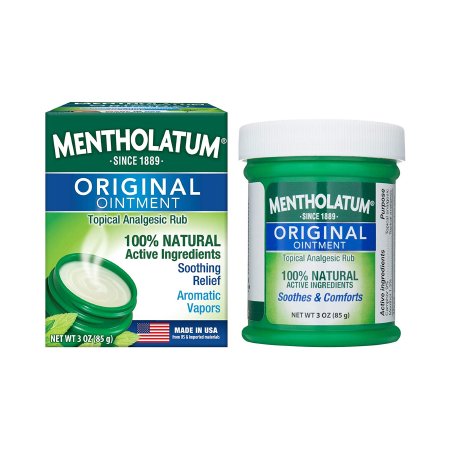Mentholatum Company Topical Pain Relief Mentholatum® 9% - 1.3% Strength Camphor / Menthol Ointment 1 oz.