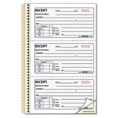 Rediform® Money Receipt Book, 5 x 2 3/4, Two-Part Carbonless, 225 Sets/Book