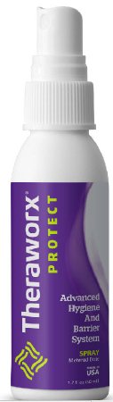 Avadim Rinse-Free Cleanser Theraworx® Protect Advanced Hygiene and Barrier System Liquid 1.7 oz. Pump Bottle Lavender Scent