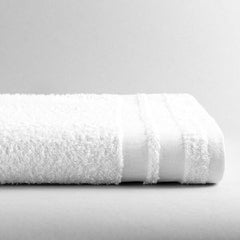 Standard Textile Bath Towel 24 X 48 Inch Cotton 85% / Polyester 15% White Reusable