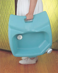 Fabrication Enterprises Shampoo Basin Fabrication Enterprises 8 X 24 X 24 Inch Green