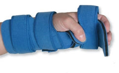 Alimed Hand / Thumb Orthosis Comfyprene™ Metal / Neoprene Left or Right Hand Ligth Blue One Size Fits Most