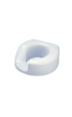 Fabrication Enterprises Raised Toilet Seat Standard Arthro® 4 Inch Height White