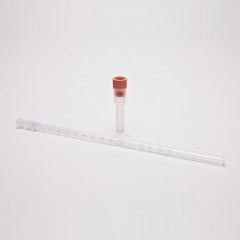 Polymedco Sediplast® Sedimentation Tube Westergren Erythrocyte Sedimentation (ESR) Sodium Citrate Additive 220 mm Length Without Color Coding Ventilation Cap Plastic Tube