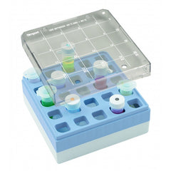 Simport Scientific Microcentrifuge Microcentrifuge Storage Box 25 Place 5 mL Tube Size Pink - M-1118685-1079 - Case of 18