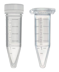 Simport Scientific MacrewTube™ Microcentrifuge Tube Conical Bottom Plain 62 mm Length 5 mL Red Screw Cap Polypropylene Tube - M-1118657-2737 - Case of 200