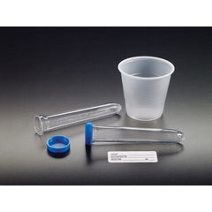 Simport Scientific Urinalysis Tube Round Bottom Plain 21 X 105 mm 15 mL Without Color Coding Screw Cap Polystyrene Tube - M-1035218-3555 - Case of 500