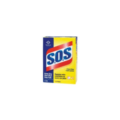 The Clorox Company Scouring Pad S.O.S.® Heavy Duty Silver NonSterile Steel Wool Reusable - M-800034-4924 - Pack of 15