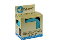 Fabrication Enterprises Kinesiology Tape Kinesio® Tex Gold™ Water Resistant Cotton 2 Inch X 5-1/2 Yard Blue NonSterile