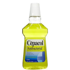 Reckitt Benckiser Mouthwash Cepacol® Antibacterial 24 oz. Cinnamon / Eucalyptol / Mint Flavor