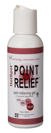 Fabrication Enterprises Topical Pain Relief Point Relief® HotSpot™ 0.06% Strength Capsaicin Topical Gel 4 oz.