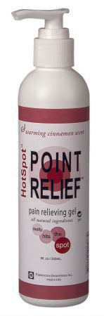 Fabrication Enterprises Topical Pain Relief Point Relief® HotSpot™ 0.06% Strength Capsaicin Topical Gel 8 oz.