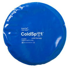 Fabrication Enterprises Cold Pack Relief Pak® ColdSpot™ Circular General Purpose 10 Inch Diameter Vinyl / Gel Reusable