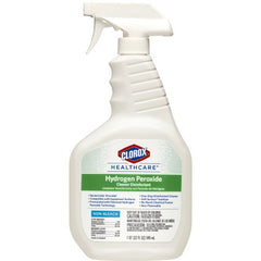The Clorox Company Clorox Healthcare® Surface Disinfectant Cleaner Peroxide Based Liquid 32 oz. Bottle Unscented NonSterile - M-800195-1418 - Case of 9