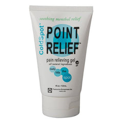 Fabrication Enterprises Topical Pain Relief Point Relief® ColdSpot™ 0.06% - 12% Strength Menthol / Methyl Salicylate Topical Gel 4 oz.