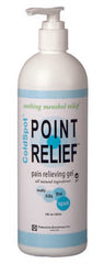 Fabrication Enterprises Topical Pain Relief Point Relief® ColdSpot™ 0.06% - 12% Strength Menthol / Methyl Salicylate Topical Gel 16 oz.