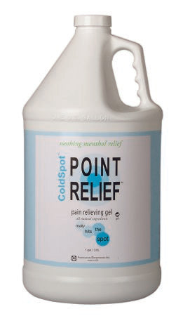 Fabrication Enterprises Topical Pain Relief Point Relief® ColdSpot™ 0.06% - 12% Strength Menthol / Methyl Salicylate Topical Gel 1 gal.