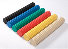 Fabrication Enterprises Resistance Exercise Bar Set Cando® Twist-n-Bend® Tan / Yellow / Red / Green / Blue / Black 2X-Light / X-Light / Light / Medium / Heavy / X-Heavy