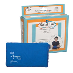 Fabrication Enterprises Hot / Cold Pack Relief Pak® Cold n’ Hot® Sensaflex® Compress Medium Reusable 7 X 12 Inch